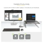 STARTECH UNIVERSAL USB-C MULTIPORT ADAPTER HDMI, 3YR - Image 2
