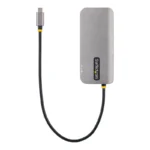 STARTECH 0.3M USB-C MULTIPORT ADAPTER, 100W, USB(3), 4K HDMI(1), RJ45(1), SD/MICROSD, 3YR - Image 3