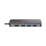 STARTECH 0.3M USB-C MULTIPORT ADAPTER, 100W, USB(3), 4K HDMI(1), RJ45(1), SD/MICROSD, 3YR - Image 4