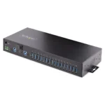 STARTECH 16 PORT INDUSTRIAL USB 3.0 HUB/SWITCH 5GBPS, METAL, MOUNTABLE 2YR - Image 3