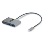 STARTECH 0.3M, USB-C HUB, 100W, USB(2), USB-C(2), 5GBPS, 2YR