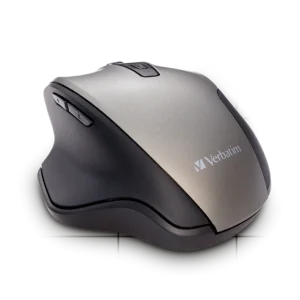 Silent Ergonomic Wireless Blue LED Mouse