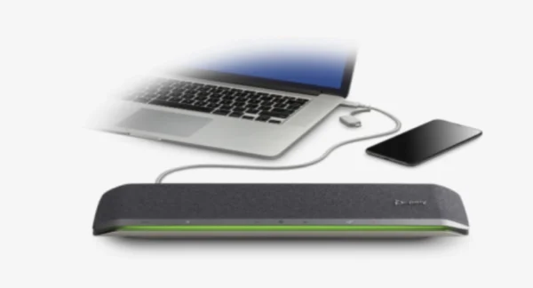 HP POLY SYNC 60 MS CONFERENCE SPEAKER PHONE,BLUETOOTH,USB-A & USB-C (MS CERTIFIED) - Image 4