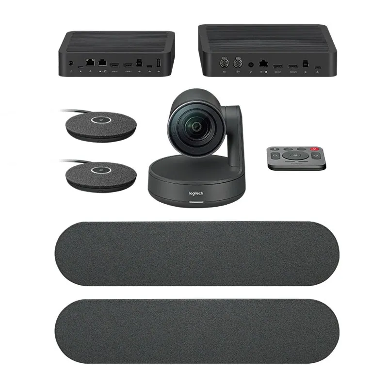 LOGITECH RALLY PLUS HD CONFERENCE SYSTEM KIT, CAMERA (1),HUB(2),SPEAKER(2), MIC POD(2),
