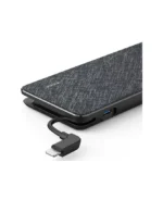 ANKER POWER BANK 10000 WITH LIGHTNING CABLE - BLACK FABRIC - Image 4