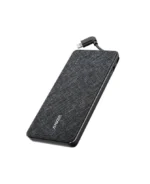 ANKER POWER BANK 10000 WITH LIGHTNING CABLE - BLACK FABRIC - Image 3