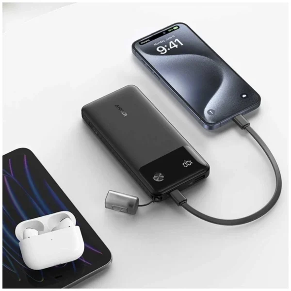 ANKER 10K 22.5W POWER BANK (BLACK) - Image 3