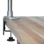 STARTECH Desk Mount Monitor Arm - VESA or Apple iMac/Thunderbolt or Ultrawide Display up to 49" (30.9lb/14kg) - Articulating Height Adjustable Single Desktop Monitor Pole Mount SILVER, 10YR - Image 5