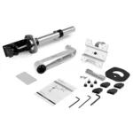 STARTECH Desk Mount Monitor Arm - VESA or Apple iMac/Thunderbolt or Ultrawide Display up to 49" (30.9lb/14kg) - Articulating Height Adjustable Single Desktop Monitor Pole Mount SILVER, 10YR - Image 7