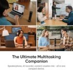 INSTA360 WAVE PRO SPEAKER PHONE, AI TRANSCRIPT, 3D MIC, TOUCH PANEL, (BLACK), 1YR - Image 2