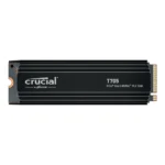 CRUCIAL T705 1TB + HEATSINK, M.2 INTERNAL NVMe PCIe5 NVMe SSD, 13600R/10200W MB/s, 5YR WTY