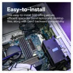 CRUCIAL P310 2TB, M.2 INTERNAL NVMe PCIe4 SSD, 7100R/6000W MB/s, 5YR WTY - Image 5