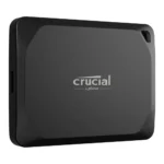 CRUCIAL X10 PRO 2TB PORTABLE USB-C SSD, 2100R/2000W MB/s, BLACK, 5YR WTY