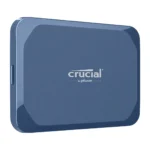 CRUCIAL X10 2TB PORTABLE USB-C SSD, UP TO 2100MB/s R/W, BLUE, 3YR WTY