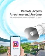 HIKVISION IP AUDIO QAZ1307G1T-E NETWORK HORN SPEAKER, 7W, POE, 121DB, 300HZ-13K HZ,2YR - Image 2