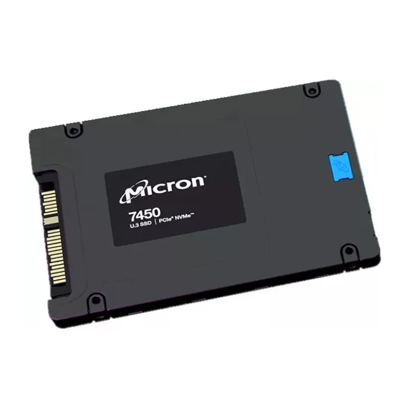 MICRON (7450 PRO) 7.68TB U.3 NVMe PCIe NON-SED ENTERPRISE SSD, 6800R/5600W, 5YR WTY