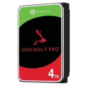 SEAGATE IRONWOLF PRO NAS 4TB, 3.5" SATA HARD DRIVE-ST4000NT001