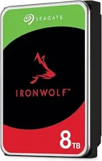 SEAGATE IRONWOLF NAS 8TB, 3.5" SATA HARD DRIVE, 3YR WTY (VER 2) - Image 2