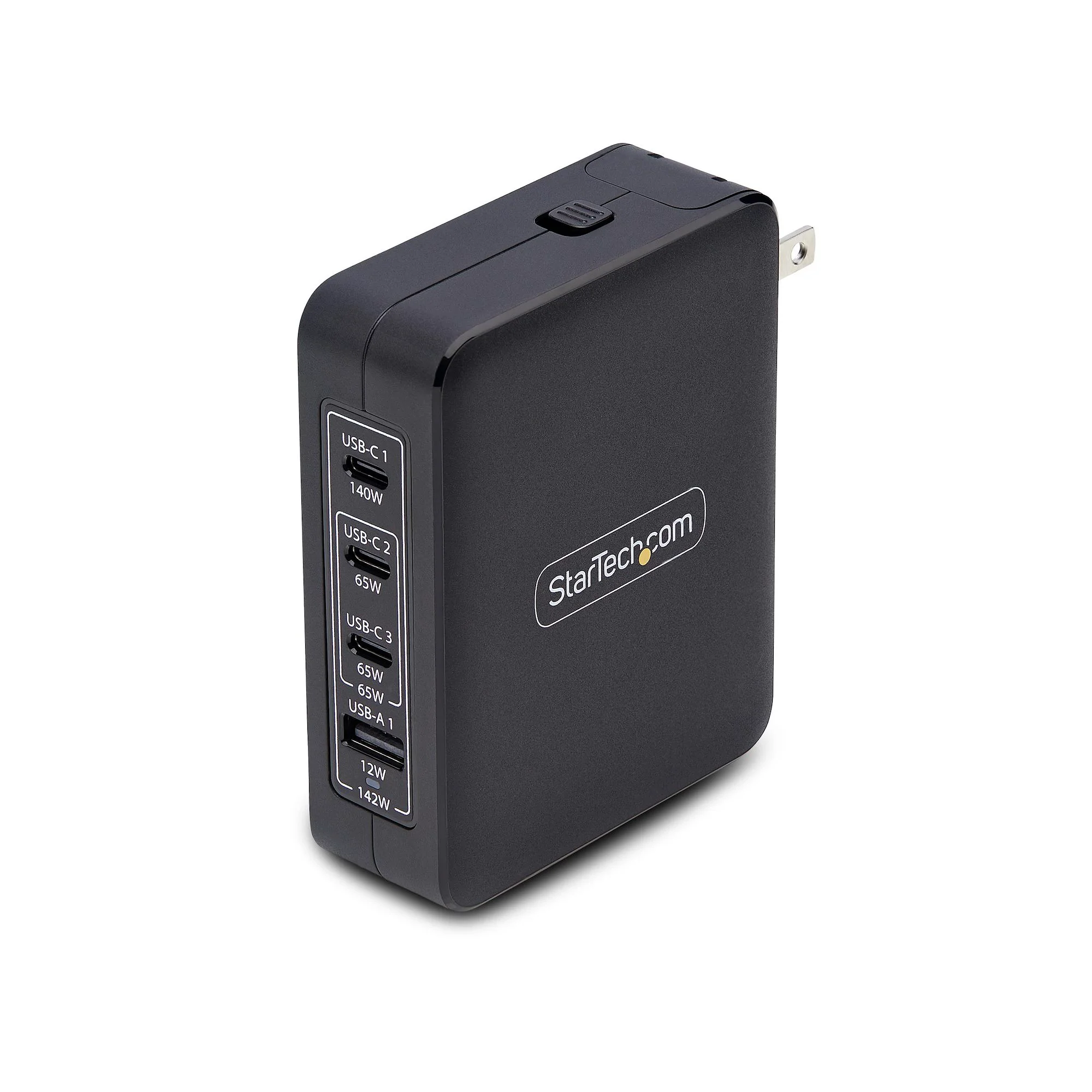 3114GCU-WALL-CHARGER-1 STARTECH 140W 3 X USB C 1X USB A GAN WALL CHARGER INT-3114GCU-WALL-CHARGER - Image 1