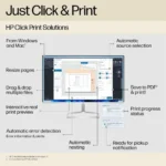 HP DESIGNJET T230 24 INCH PRINTER (DOES NOT INCLUDE STAND, ROLL COVER, AUTO SHEET FEEDER) - Image 6