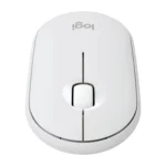 LOGITECH PEBBLE MOUSE 2 M350S BLUETOOTH, MULTI DEVICE, TONAL WHITE, 1YR - Image 3