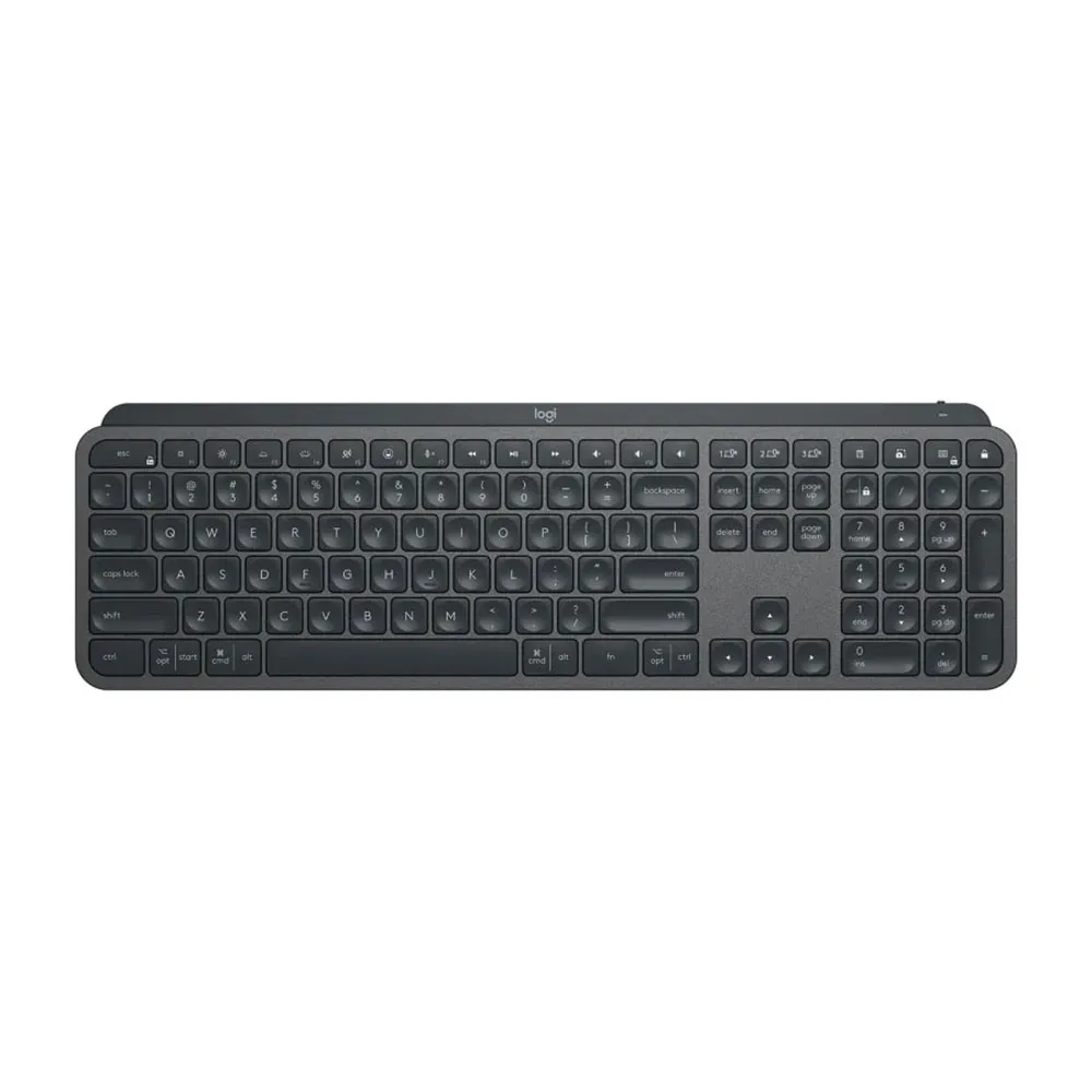 LOGITECH MX KEYS WIRELESS KEYBOARD FOR BUSINESS,ILLUMINATED, LOGI BOLT,BT,GRAPHITE,2YR WTY