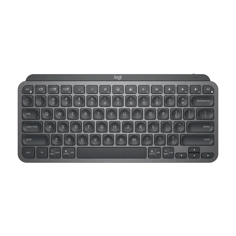 Logitech MX Keys MINI Wireless Illuminated Keyboard For Business - Graphite, 2 Year Warranty - 920-010613
