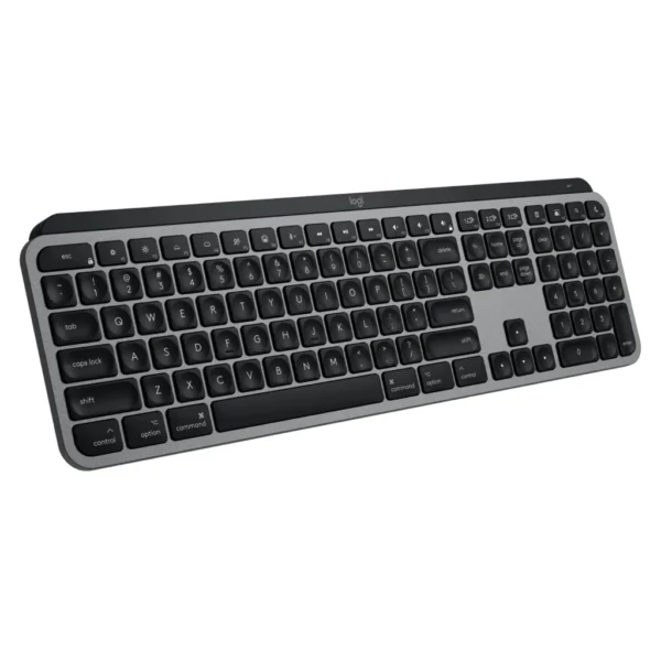 Logitech MX Keys S Wireless Bluetooth Keyboard for Mac - Space Grey, 1 Year Warranty - 920-012266 - Image 3
