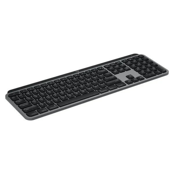 Logitech MX Keys S Wireless Bluetooth Keyboard for Mac - Space Grey, 1 Year Warranty - 920-012266 - Image 5