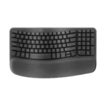 Logitech Wave Keys for Business Ergonomic Keyboard - Graphite, 2year warranty - 920-012338