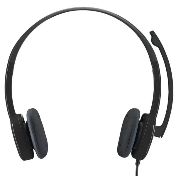 Logitech H151 Stereo Headset Light Weight Adjustable Headphones with Microphone 3.5mm jack In-line audio controls Noise-cancelling (981-000587) - Image 4