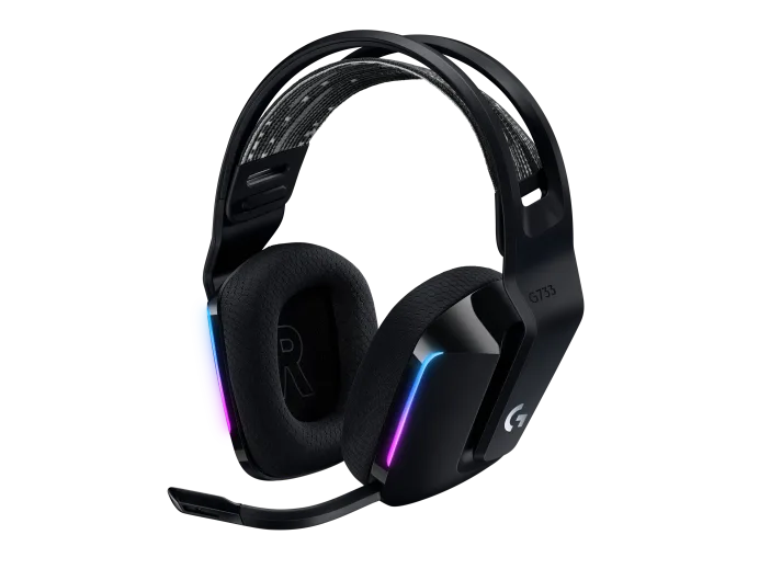 Logitech G733 Lightspeed Wireless RGB Gaming Headset - Black (981-000867)
