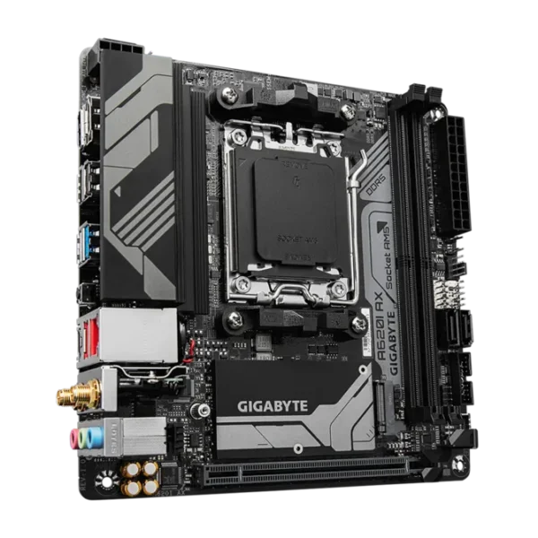 Gigabyte A620I AX AM5 mini-ITX Motherboard (A620I AX) - Image 4