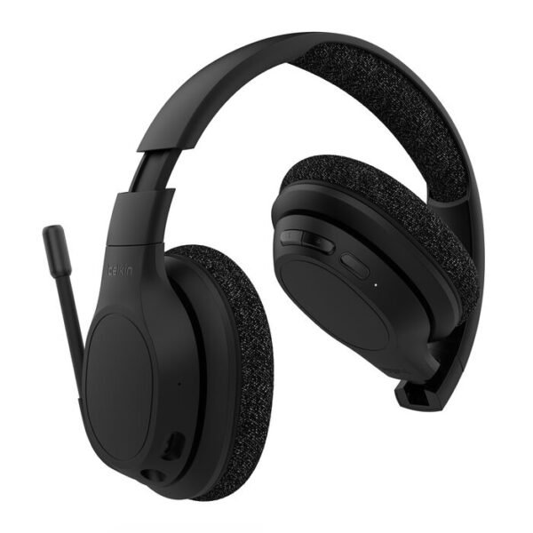 Belkin SoundForm Adapt Wireless Over-The-Ear Headset, 2Years Warranty - AUD005btBLK - Image 5