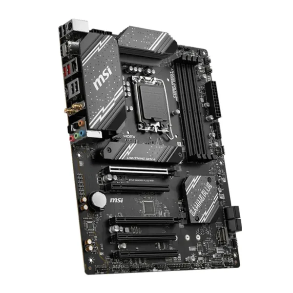 MSI B760 Gaming Plus WiFi LGA 1700 ATX Motherboard (B760 GAMING PLUS WIFI) - Image 2