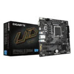 Gigabyte B760M H DDR4Intel LGA 1700 m-ATX Motherboard, 2x DDR4 ~64GB, 1x PCI-E x16, 2x M.2, 4x SATA, 3x USB 3.2, 2x USB 2.0,