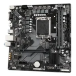 Gigabyte B760M H DDR4Intel LGA 1700 m-ATX Motherboard, 2x DDR4 ~64GB, 1x PCI-E x16, 2x M.2, 4x SATA, 3x USB 3.2, 2x USB 2.0, - Image 3