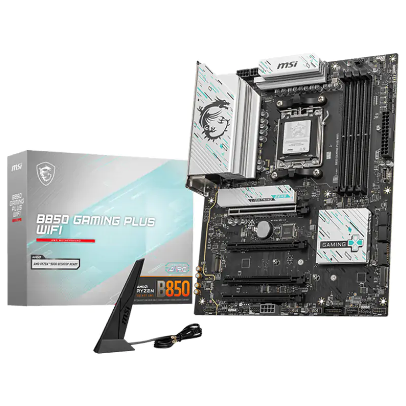 MSI B850 GAMING PLUS WIFI AM5 ATX Motherboard (B850 GAMING PLUS WIFI)