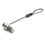 StarTech Universal Laptop Cable Lock Expansion Loop-Anti Theft 4-Digit Combination K-Slot Lock- Computer Security Cable for Multiple Devices -TAA- BRNCHLOCK