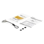 Universal Laptop Cable Lock Expansion Loop-Anti Theft 4-Digit Combination K-Slot Lock- Computer Security Cable for Multiple Devices -TAA- BRNCHLOCK - Image 5