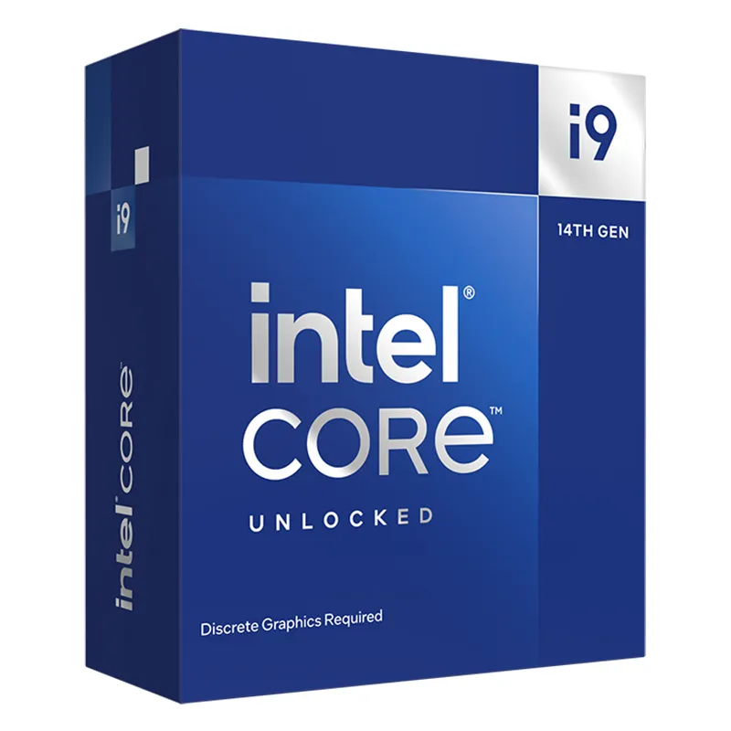 Intel i9 14900KF CPU 4.4GHz (6.0GHz Turbo) 14th Gen LGA1700 24-Cores 32-Threads 36MB 125W Graphic Card Required Unlocked Retail Raptor Lake no Fan
