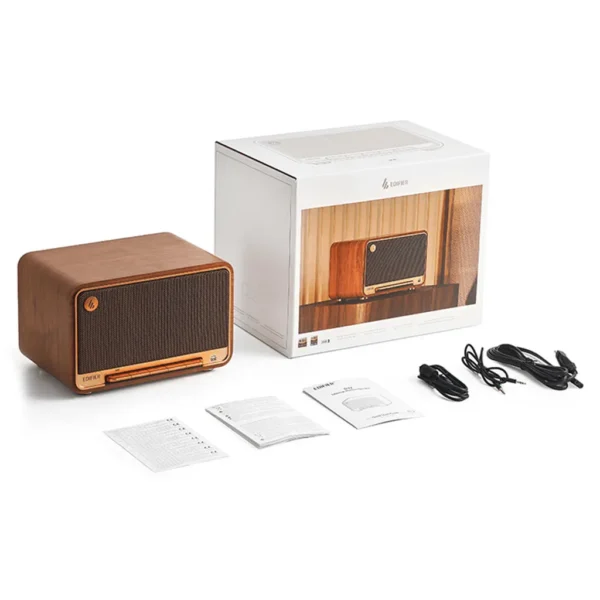 Edifier D32 Tabletop Bluetooth Speaker-Brown - D32-BROWN - Image 6