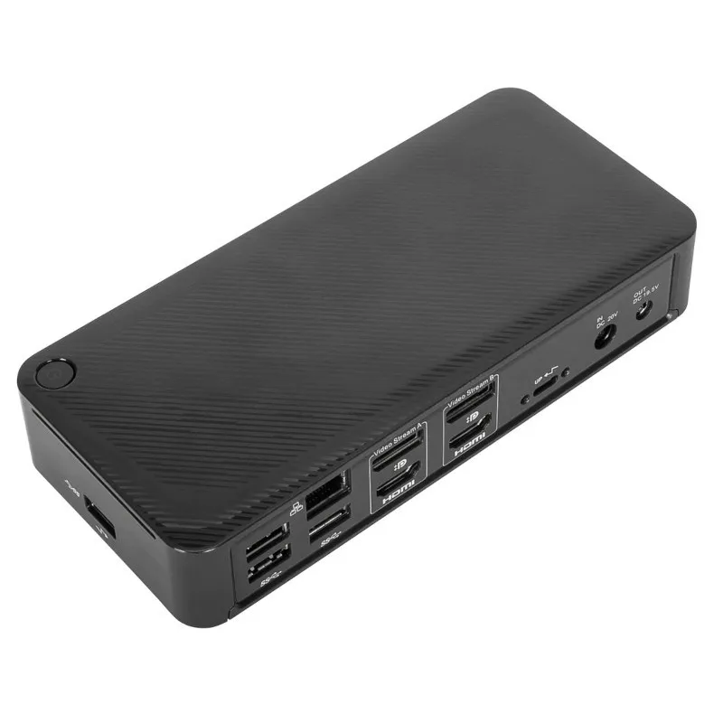 Targus DOCK182AUZ USB-C Universal DV4K Docking Station with 100W Power Delivery,3 Year Warranty - DOCK182AUZ
