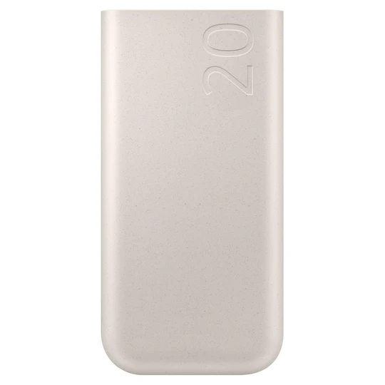 EB-P4520XUEGWW SAMSUNG PORTABLE BATTERY PACK, 20,000 mAh, 45W PD, USB-C(3), (BEIGE) - Image 1