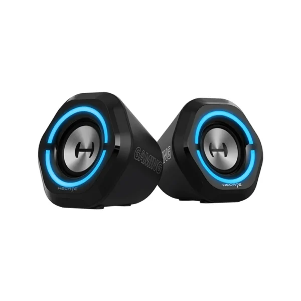 Edifier G1000 Gaming 2.0 Speakers System - Bluetooth V5.0/ USB Audio/ AUX Input/RGB 10 Light Effects/ 10W RMS Power - Black (G1000-BLACK) - Image 5