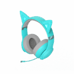 Edifier G5BT Cat Turquoise Hi-Res Bluetooth Gaming Headset with Hi-Res, Low Latency 45ms (+5ms), RGB Lighting, Multi-Mode, Bluetooth v5.2/AUX - Image 2