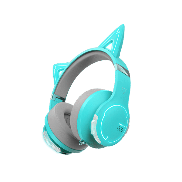 Edifier G5BT Cat Turquoise Hi-Res Bluetooth Gaming Headset with Hi-Res, Low Latency 45ms (+5ms), RGB Lighting, Multi-Mode, Bluetooth v5.2/AUX - Image 4