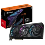 Gigabyte AORUS Radeonâ„¢ RX 9070 XT ELITE 16G, 20 Gbps, GDDR6, 256 bit, PCI-E 5.0, DirectX 12 API, PSU 850W, 8 pin*3, DisplayPort 2.1a *2 HDMI 2.1b *2