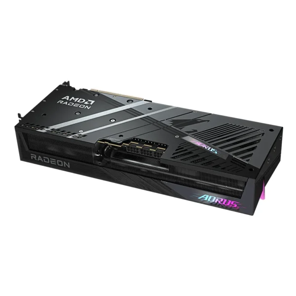 Gigabyte AORUS Radeonâ„¢ RX 9070 XT ELITE 16G, 20 Gbps, GDDR6, 256 bit, PCI-E 5.0, DirectX 12 API, PSU 850W, 8 pin*3, DisplayPort 2.1a *2 HDMI 2.1b *2 - Image 3