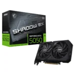 MSI GeForce RTX 5050 SHADOW 2X OC 8GB Video Card(GeForce RTX 5050 8G SHADOW 2X OC)